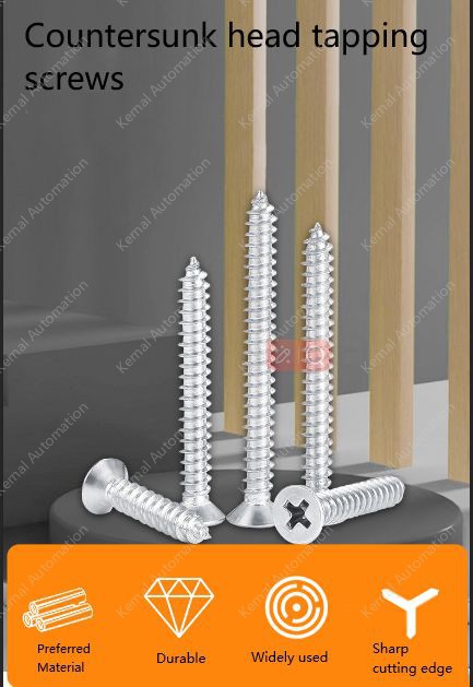 Flathead Cross M4*12
